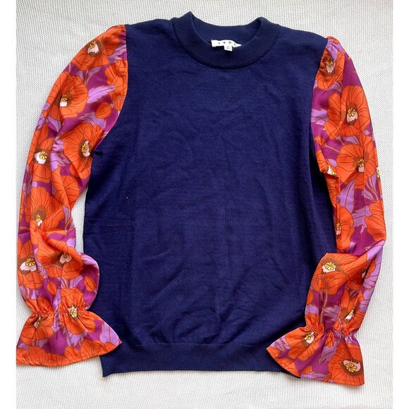 THML Floral Sleeve Sweater - Picture 2 of 5